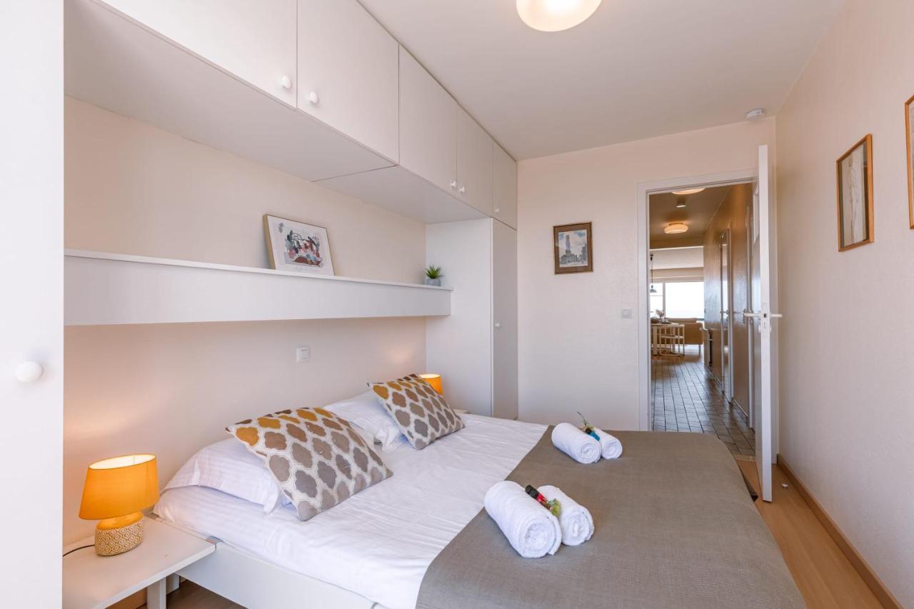 Stunning Seaview Apt On 7Th Floor At Beachfront Кнокке-Хейст Экстерьер фото